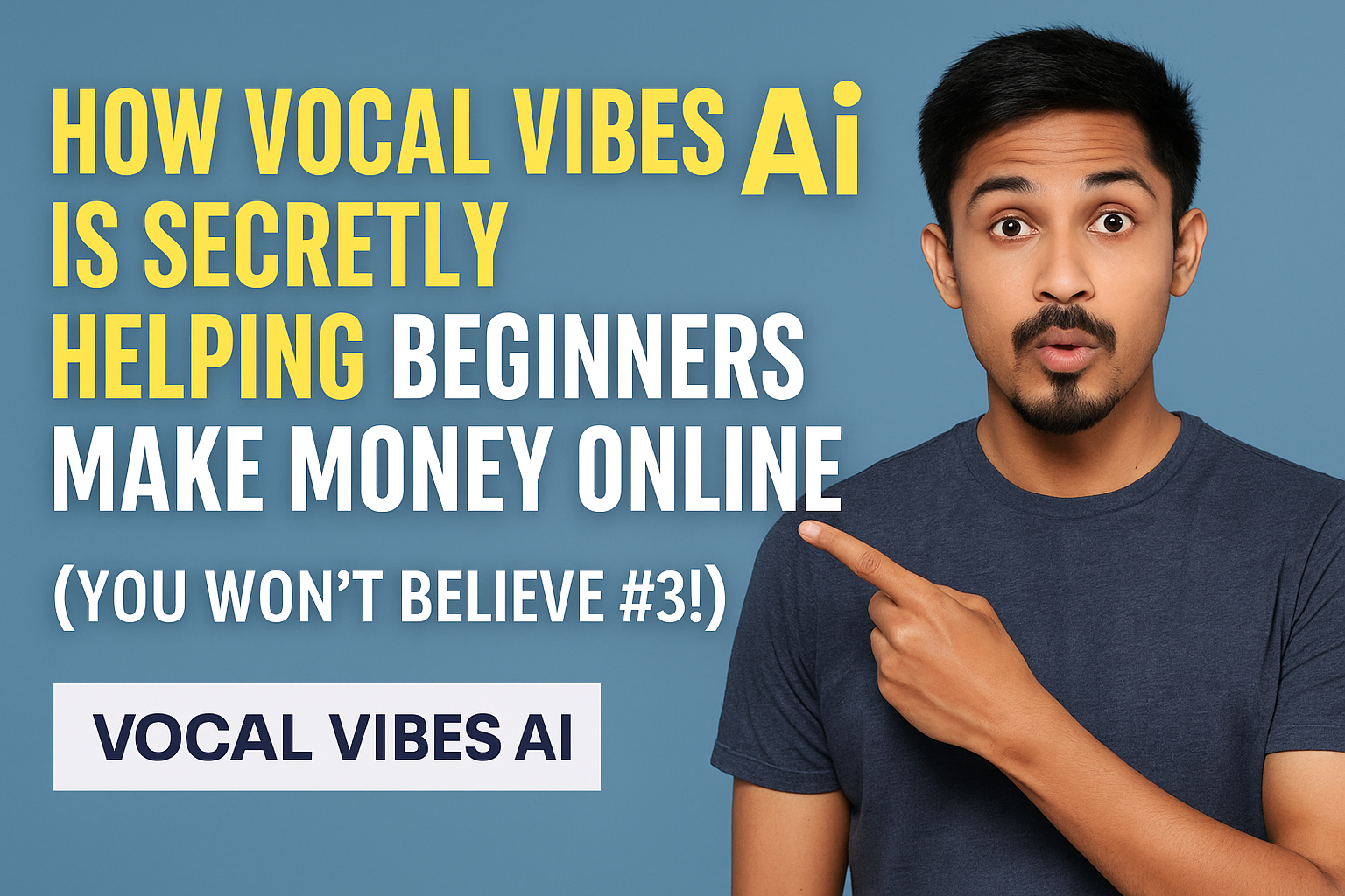 Discover how Vocal Vibes AI is changing the game for beginners in digital marketing, YouTube, content creation, and online income. Start using AI tools like a pro today.